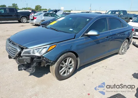 2017 Hyundai Sonata Se из США, поврежденный, VIN 5NPE24AF1HH487296